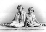 Dorothy and Helen Bagnall, Turua, 1929